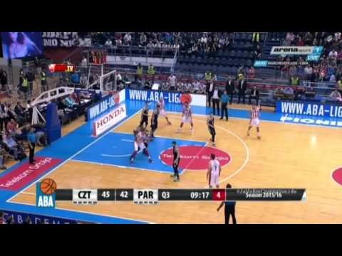 Crvena zvezda Telekom - Partizan | Igrač Utakmice : Štimac [ABA lige,8 Kolo 03.11.2015]