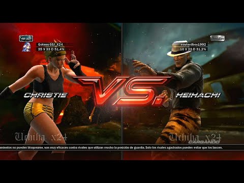 L7 51_4 Christie ( Uchiha x24 ) vs (misterdboy1992) Heihachi Mishima - Tekken 6 PS3 Online