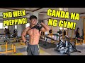 FIRST TIME WORKOUT SA BAGONG GYM | LOW CARB UPDATE | 2ND WEEK PREP