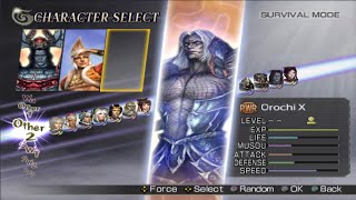 Warriors Orochi 2 (PS2/2008) Gameplay ALL Characters and Movies Unlocked Part 3