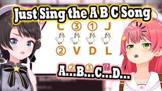 Subaru Keep Making Miko to Sing the Alphabet Song Like A Kindergarten Teacher !
