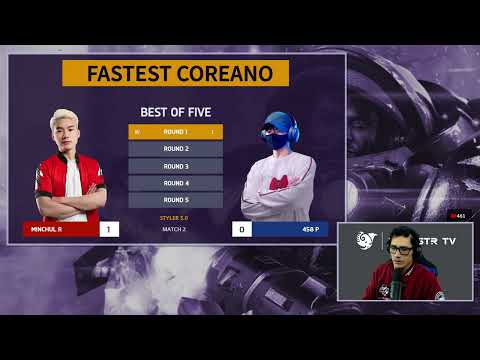 STARCRAFT FASTEST COREANO 🇰🇷 458 vs MINCHUL 🇰🇷 | M06·Bo5·R1-R2