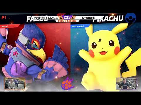 Clemson Smash Series 39 - Losers - PHNM | Mage (Falco) vs. Striker (Pikachu) - SSBU