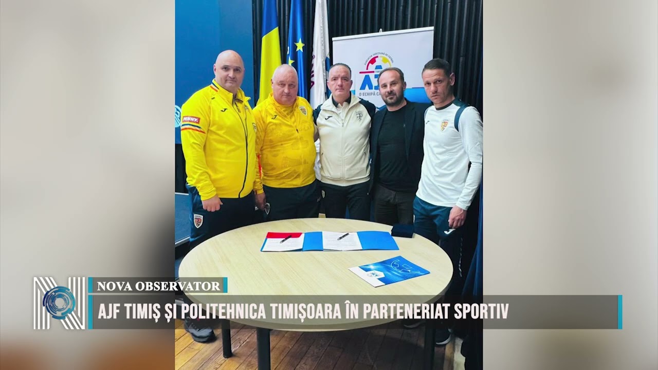 AJF Timiș și Politehnica Timișoara în parteneriat sportiv
