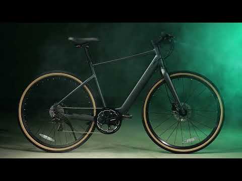Elektrinis dviratis Fiido Gravel C21, L, pilkas video