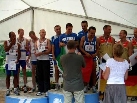 Inno d'Italia per la 4 x 100 m cat.MM35 in Ungheria