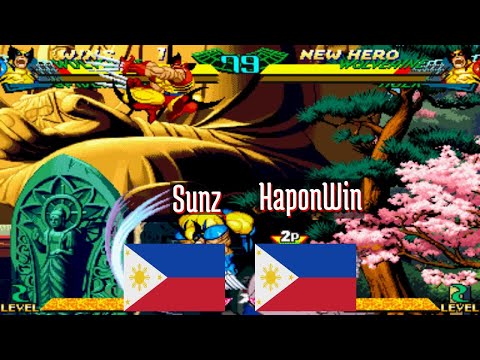 FT5 @mshvsf: Sunz (PH) vs HaponWin (PH) [Marvel Super Heroes vs Street Fighter Fightcade] Jul 20