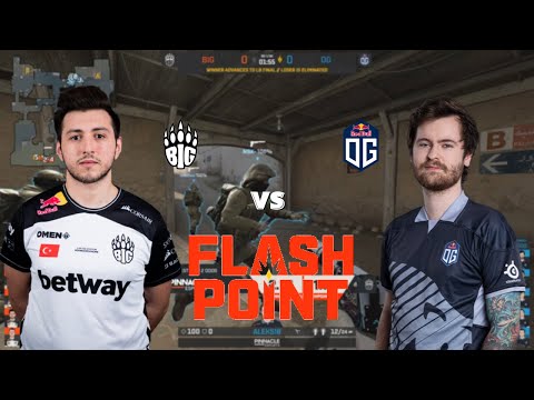 BIG vs OG - DUST2 map 2 - Flashpoint 2
