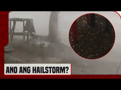 Ano ang hailstorm?