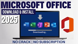Download & Install Microsoft Office in 2025  | No Crack, No Subscripti