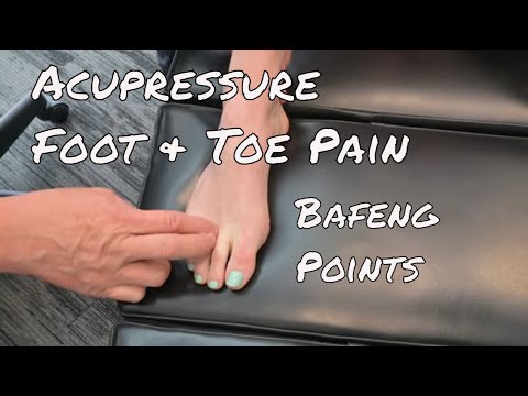 Bafeng Points Acupressure: Foot and Toe Pain