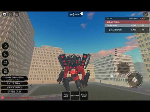 new ability for upg titan speakerman #skibiditoilet #skibiverse #roblox