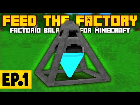 Nik & Isaac - Minecraft Feed The Factory | A NEW TYPE OF MODPACK! #1 [Modded Questing Factory]