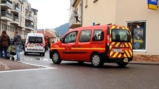 preview picture of video 'VL pompiers Forbach + police municipale'