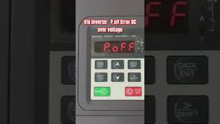 Download lagu Vfd inverter P.off Error DC over voltage problem #solarrepair #solarsystem #multivoltage #voltage mp3