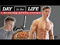 Day In The Life Of 21yr Old Natural Bodybuilder | Healthy HIGH PROTEIN Pizza | Full Workout