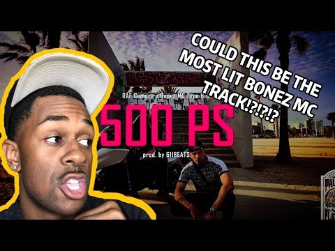(INTENSE GERMAN RAP 🇩🇪)BONEZ MC & RAF Camora - 500 PS reaction