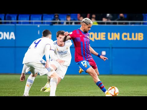 Matheus Pereira vs Real Madrid Castilla - Barcelona B (1/29/22)