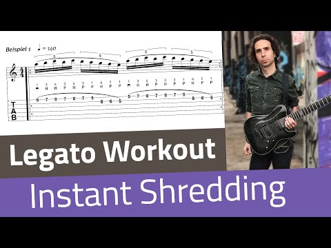 Instant Shredding: Legato Workout