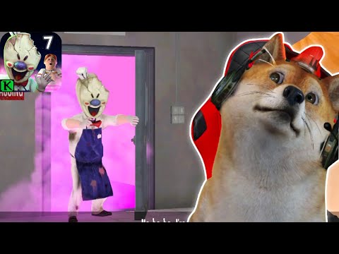 KEJAR-KEJARAN LAGI SAMA MAMANG ICE CREAM!! - Ice Scream 7 | Part 1