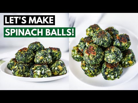 How to make Spinach Balls | Easy & fun Spinach recipe