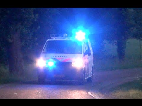 P1 Hondengeleider Politie + Lifeliner 3 Ongeval Haaksbergseweg Rietmolen