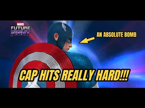 Captain America got a massive bump in damage - Marvel Future Fight