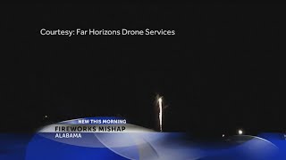 Fireworks mishap in Alabama caught on video