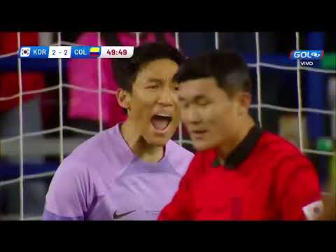 South Korea vs Colombia (2-2) Highlights