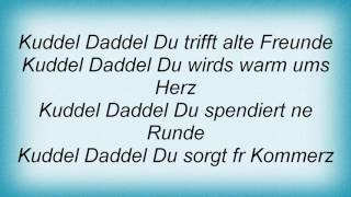 Achim Reichel - Kuddel Daddel Du Lyrics