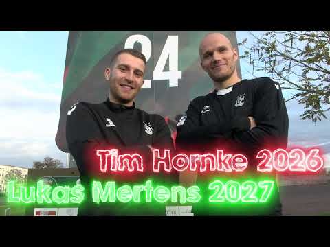 Die Flügelzange bleibt: Lukas Mertens und Tim Hornke verlängern beim SCM