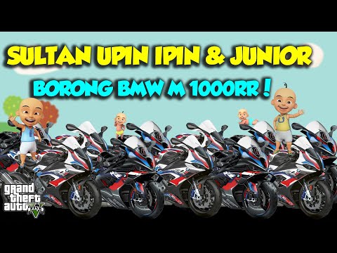 SULTAN UPIN IPIN BORONG MOGE BMW M 1000 RR TERMAHAL DI DUNIA TOP - GTA V MOD UPIN & IPIN SPESIAL