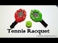 Tennis Racquet Charm - How to Rainbow Loom ...