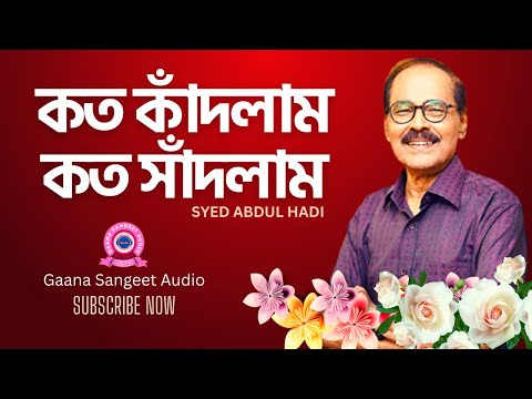 কত কাঁদলাম কতগো সাদলাম । Koto  kadlam kotogo sadlam । SYED ABDUL HADI । গানা সংগীত অডিও