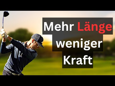 Mehr Länge mit weniger Kraft: Der Driver Geheimtipp!