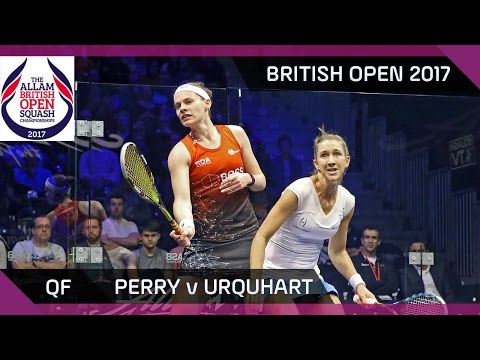 Squash: Perry v Urquhart - British Open 2017 QF Highlights