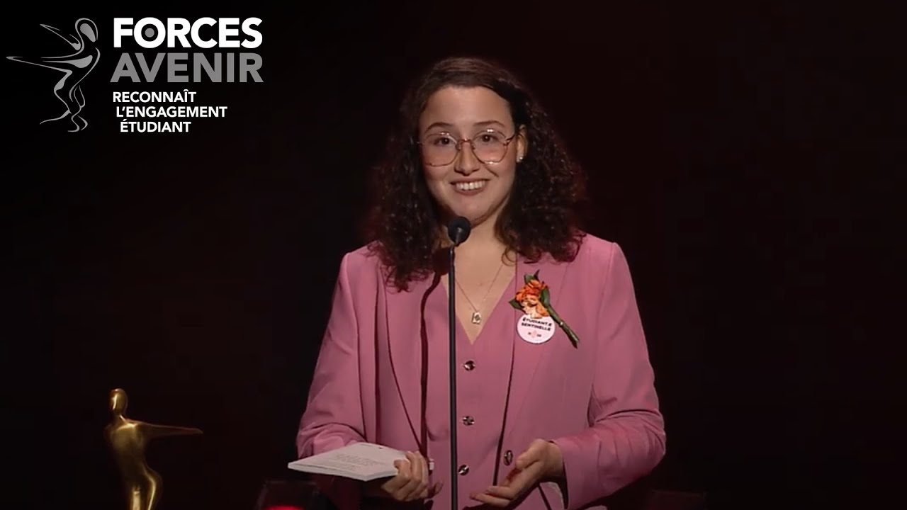 Forces Avenir — discours de remerciement