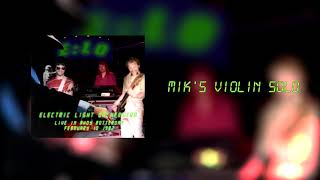 Electric Light Orchestra - Mik&#39;s Violin Solo Live 1982