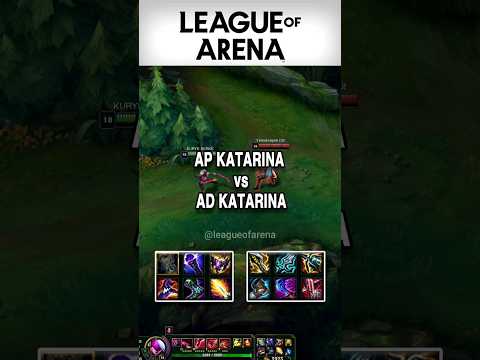 AP KATARINA vs AD KATARINA | WHICH BUILD IS BETTER? #leagueoflegends #katarina