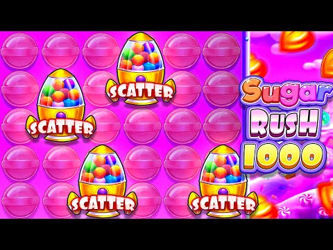 SUGAR RUSH 1000 SCATTERS ARE INSANE...