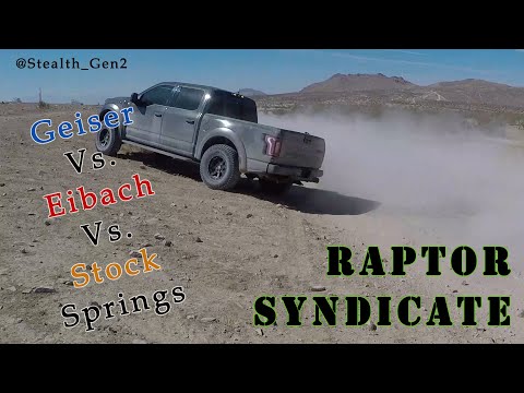 Spring Comparison:  Geiser Brothers, Eibach, and Stocker.