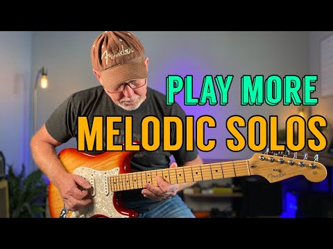 How To Start Building Melodic Solos around the chords