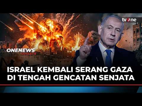 Serangan Udara Israel Incar Petinggi Hamas di Gaza, Warga Sipil Jadi Korban | OneNews Update