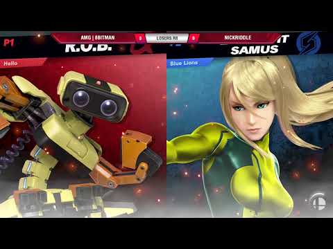 VS Weekly 8/15/19 - Losers Eighths - AMG | 8BitMan (ROB) vs NickRiddle (ZSS) - SSBU