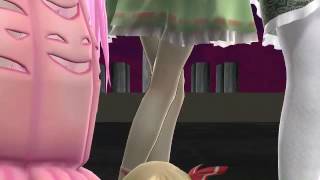 【MMD】 ある意味凄い四人組にBad∞End∞Night を踊らせてみた
