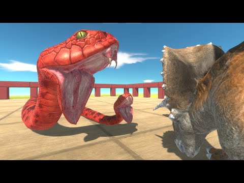 Titanoboa Family vs All Factions - Animal Revolt Battle Simulator