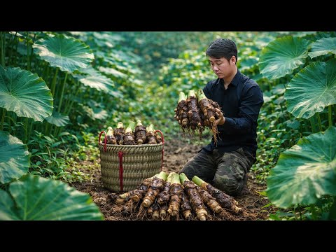 The Officer Leaves the City for the Forest, Harvesting Wild Yams and Living Free