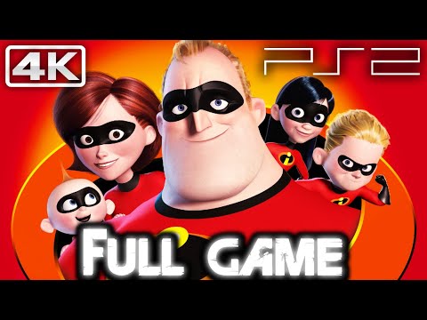 THE INCREDIBLES Gameplay Walkthrough FULL GAME (4K 60FPS) No Commentary