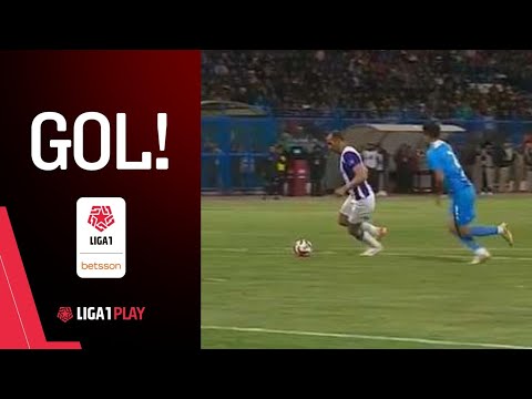 ¡Qué golazo de Hernán Barcos! La pisó, aguantó y definió cruzado para el 2-0 de Alianza en Juliaca