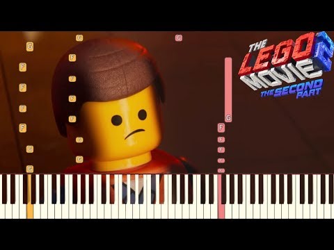 Everything's Not Awesome - The LEGO Movie 2: The Second Part | Piano Tutorial (Synthesia)
